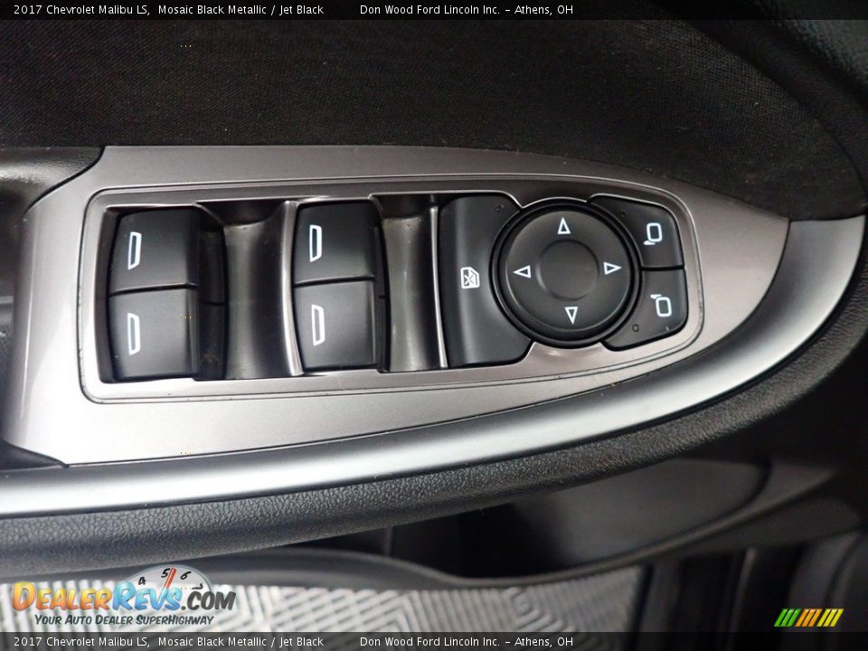 2017 Chevrolet Malibu LS Mosaic Black Metallic / Jet Black Photo #21