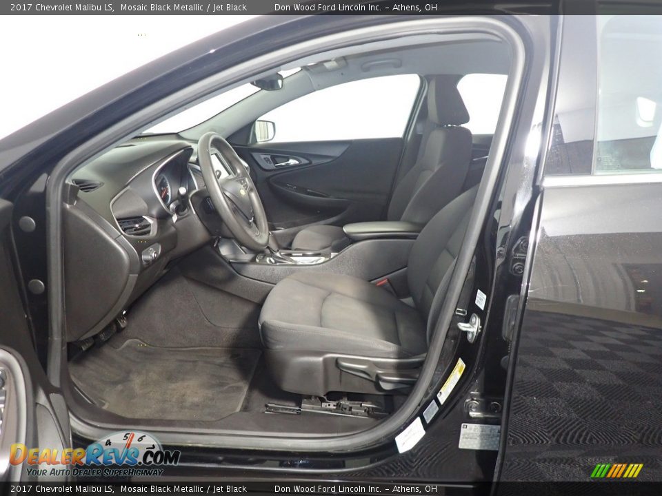 2017 Chevrolet Malibu LS Mosaic Black Metallic / Jet Black Photo #22