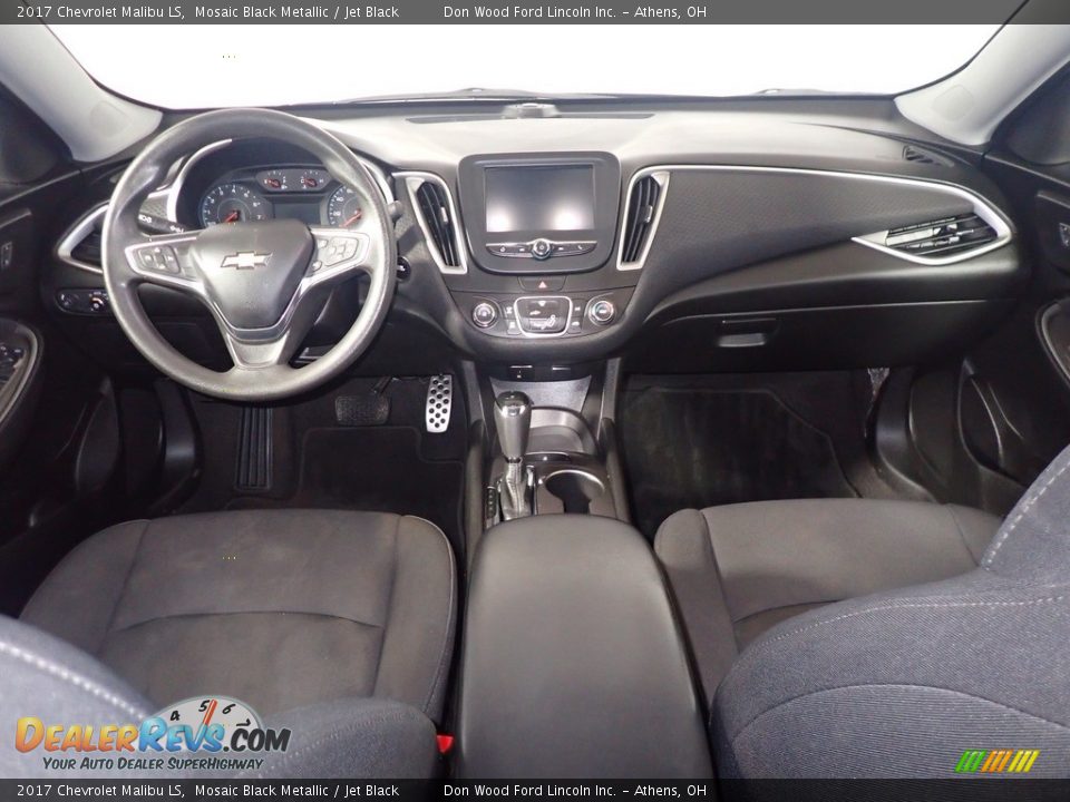 2017 Chevrolet Malibu LS Mosaic Black Metallic / Jet Black Photo #24