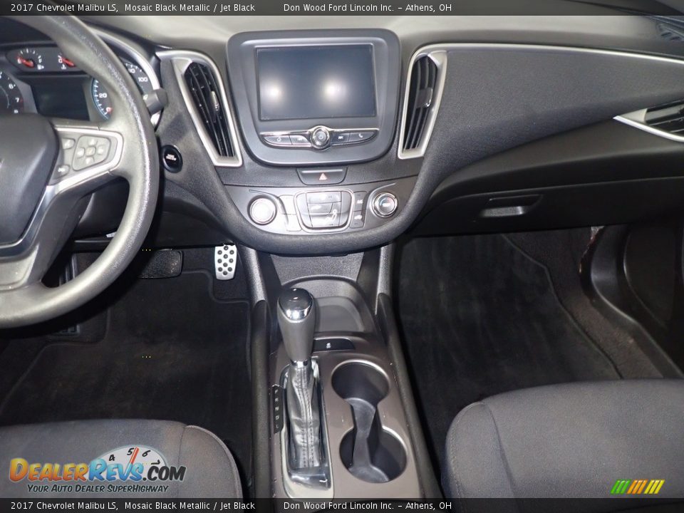 2017 Chevrolet Malibu LS Mosaic Black Metallic / Jet Black Photo #25