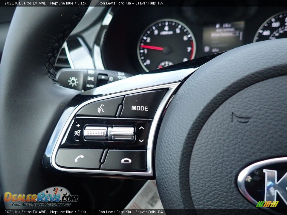 2021 Kia Seltos EX AWD Neptune Blue / Black Photo #20
