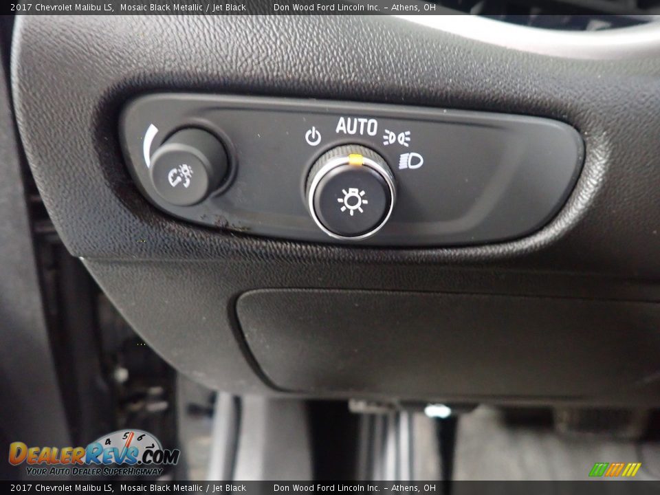 2017 Chevrolet Malibu LS Mosaic Black Metallic / Jet Black Photo #31