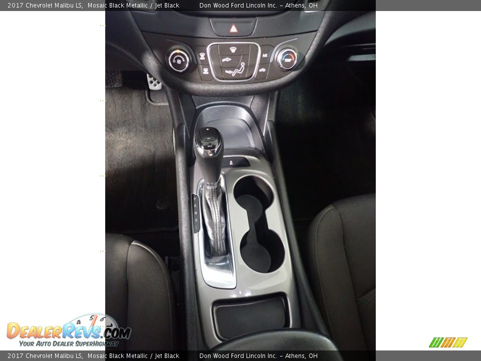 2017 Chevrolet Malibu LS Mosaic Black Metallic / Jet Black Photo #32