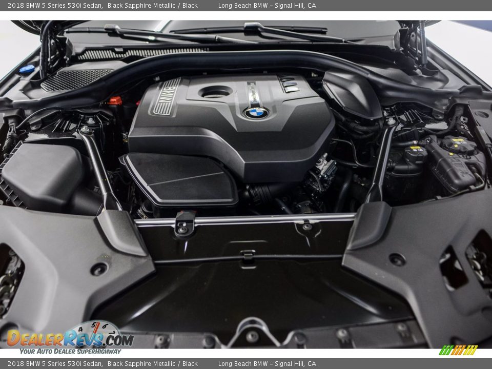 2018 BMW 5 Series 530i Sedan Black Sapphire Metallic / Black Photo #8