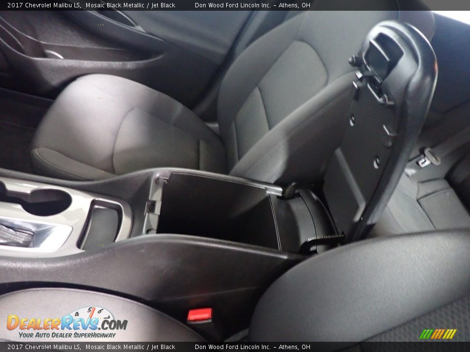 2017 Chevrolet Malibu LS Mosaic Black Metallic / Jet Black Photo #33
