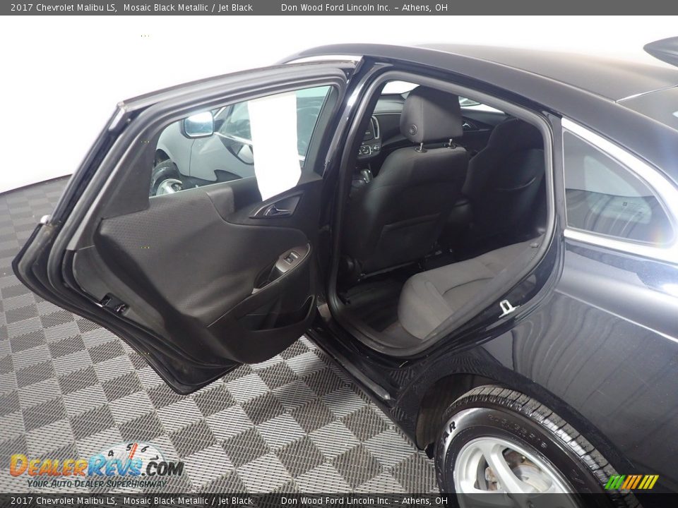 2017 Chevrolet Malibu LS Mosaic Black Metallic / Jet Black Photo #34