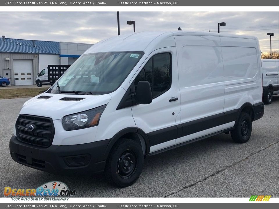 2020 Ford Transit Van 250 MR Long Oxford White / Ebony Photo #1