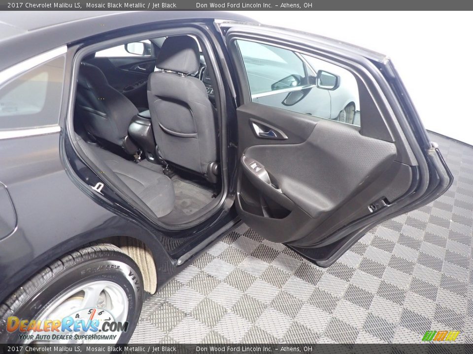 2017 Chevrolet Malibu LS Mosaic Black Metallic / Jet Black Photo #36