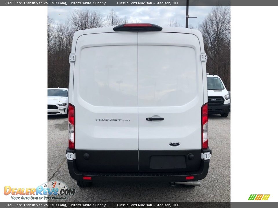 2020 Ford Transit Van 250 MR Long Oxford White / Ebony Photo #3