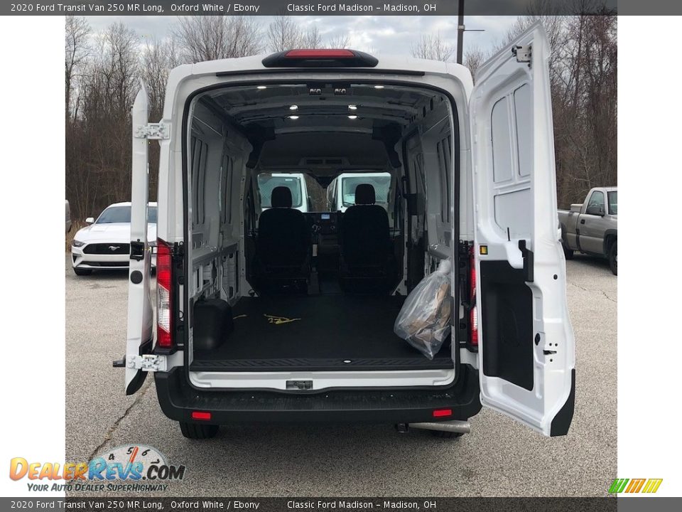 2020 Ford Transit Van 250 MR Long Oxford White / Ebony Photo #4