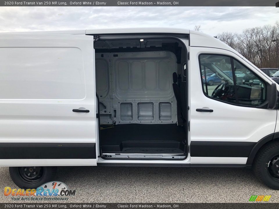 2020 Ford Transit Van 250 MR Long Oxford White / Ebony Photo #6