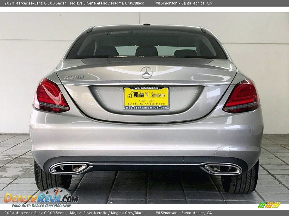 2020 Mercedes-Benz C 300 Sedan Mojave Silver Metallic / Magma Gray/Black Photo #3