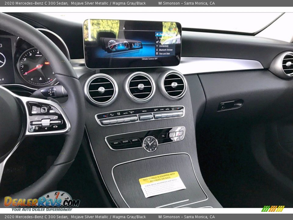 2020 Mercedes-Benz C 300 Sedan Mojave Silver Metallic / Magma Gray/Black Photo #6