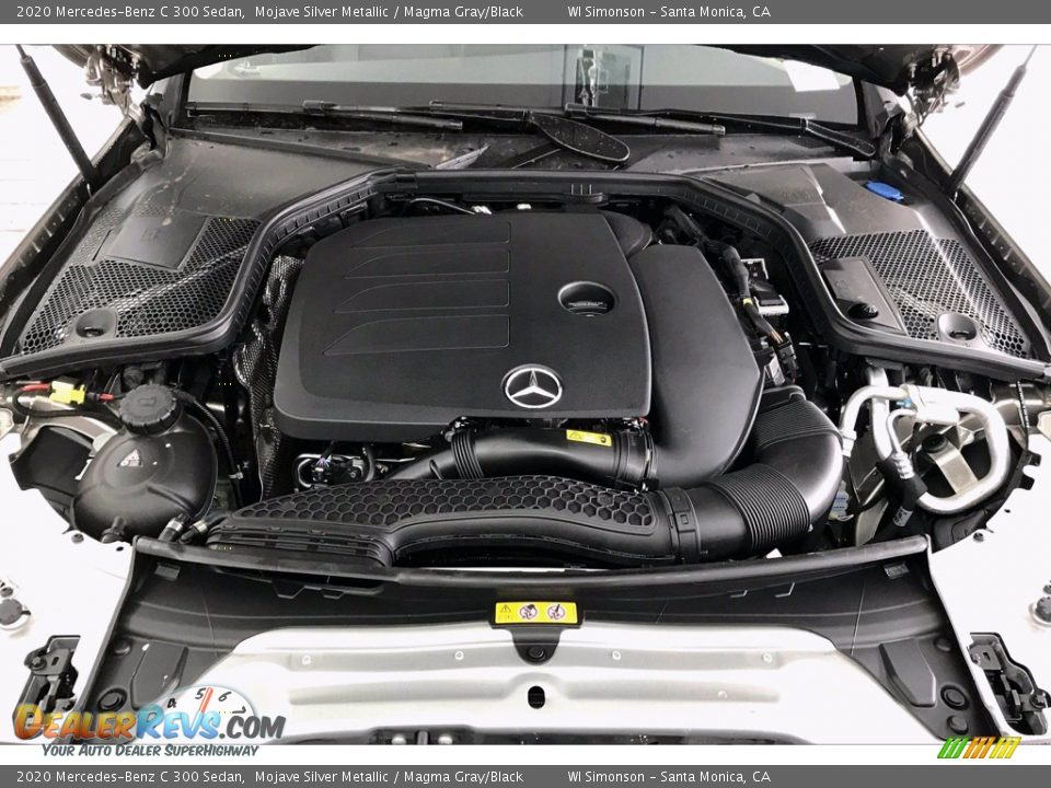 2020 Mercedes-Benz C 300 Sedan Mojave Silver Metallic / Magma Gray/Black Photo #8