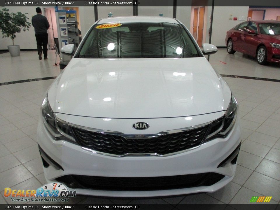 2020 Kia Optima LX Snow White / Black Photo #2