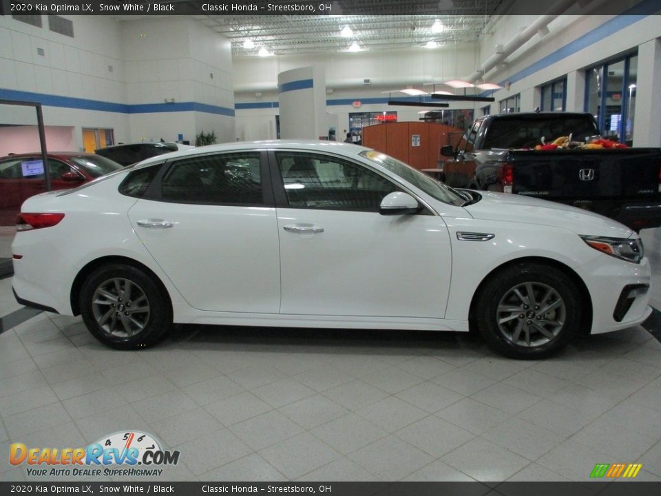 2020 Kia Optima LX Snow White / Black Photo #4