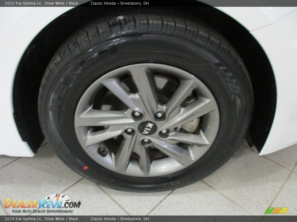 2020 Kia Optima LX Snow White / Black Photo #5