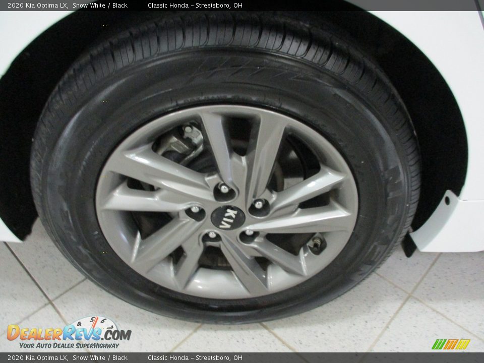 2020 Kia Optima LX Snow White / Black Photo #6