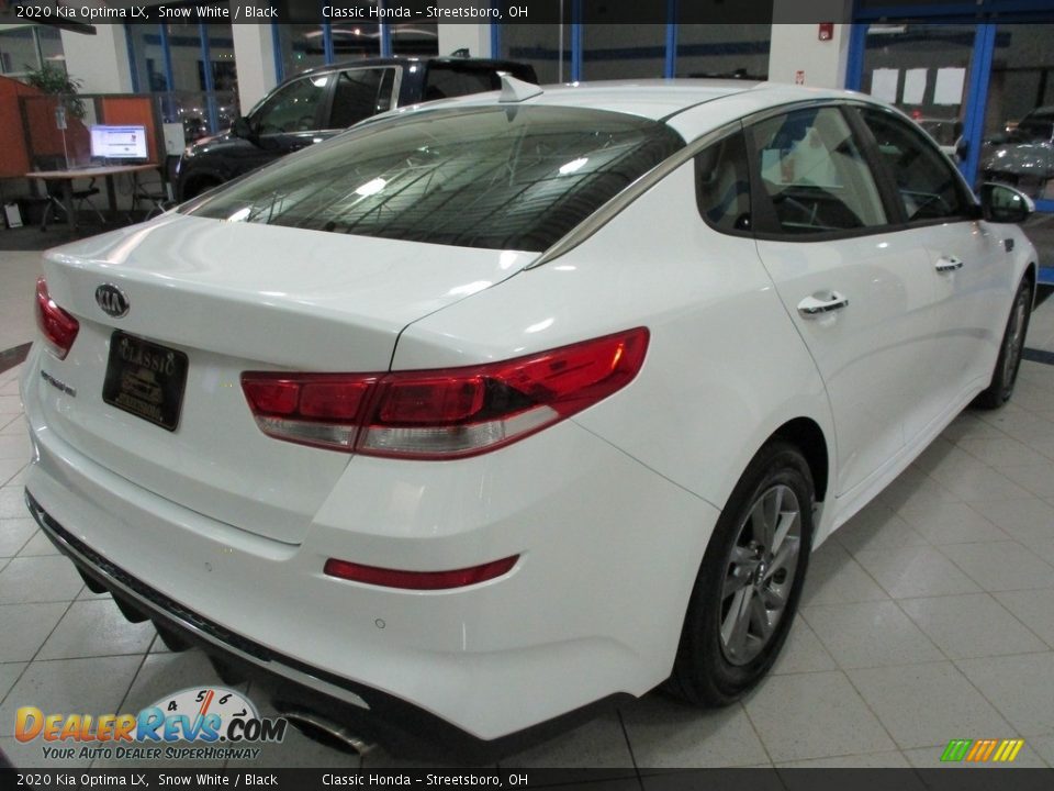 2020 Kia Optima LX Snow White / Black Photo #7