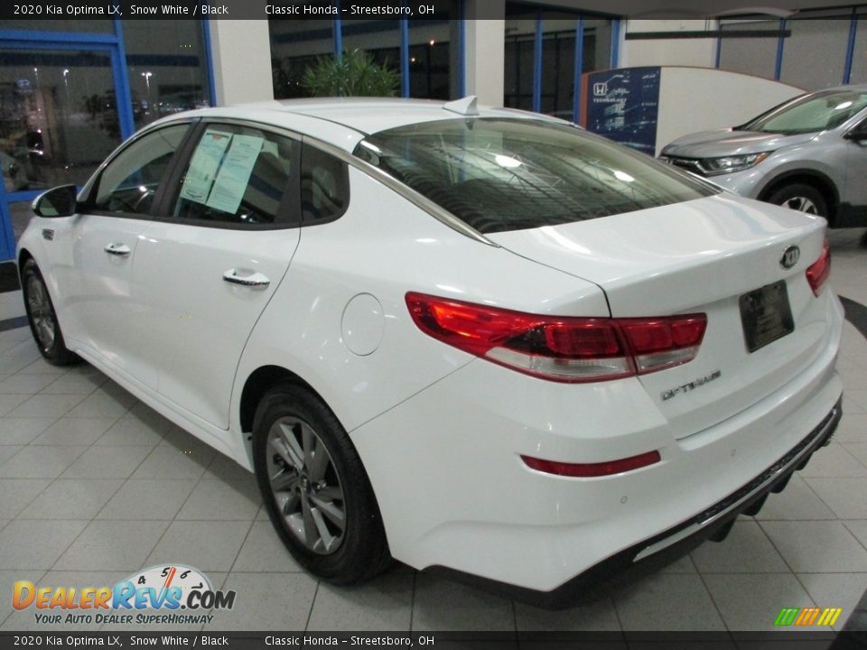 2020 Kia Optima LX Snow White / Black Photo #9