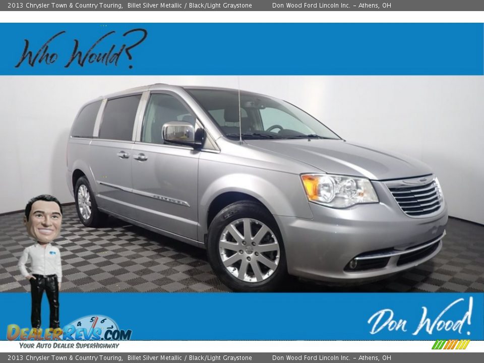 2013 Chrysler Town & Country Touring Billet Silver Metallic / Black/Light Graystone Photo #1