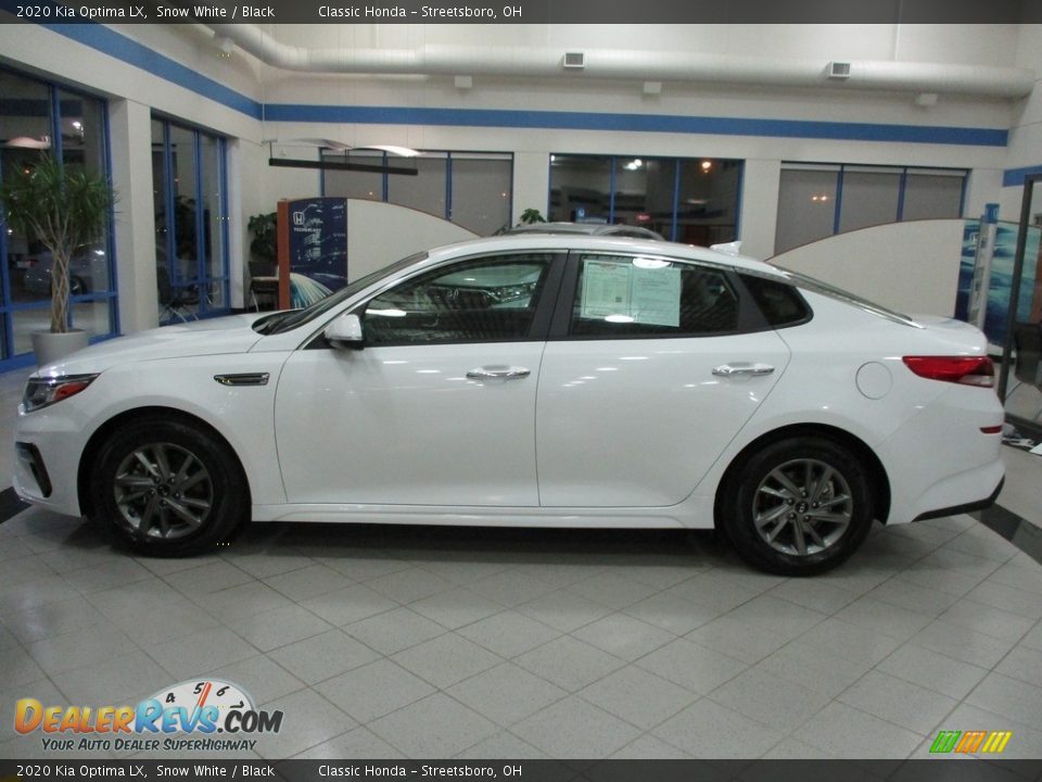2020 Kia Optima LX Snow White / Black Photo #10