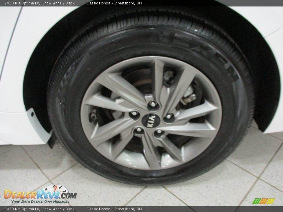 2020 Kia Optima LX Snow White / Black Photo #11