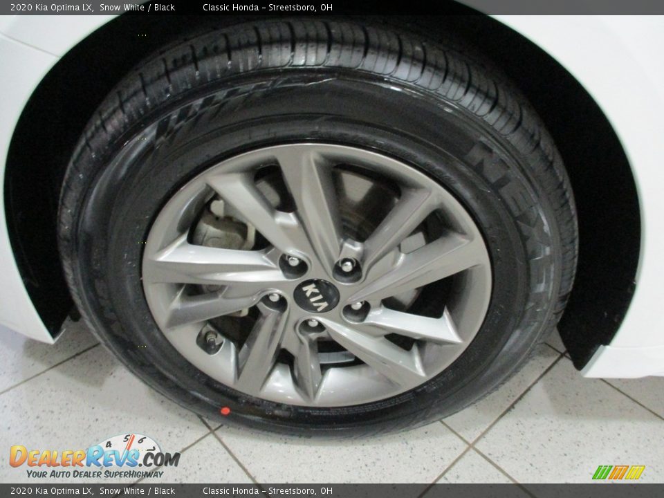 2020 Kia Optima LX Snow White / Black Photo #12