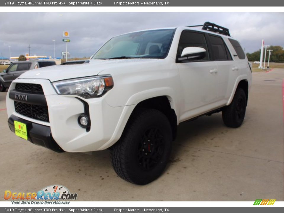 2019 Toyota 4Runner TRD Pro 4x4 Super White / Black Photo #4