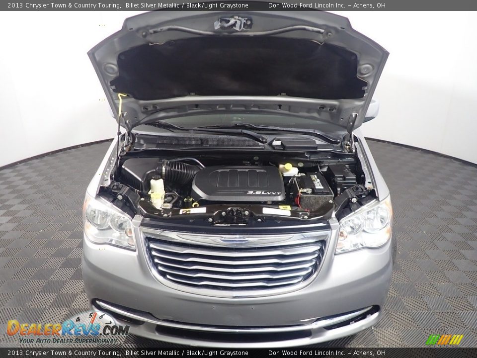 2013 Chrysler Town & Country Touring Billet Silver Metallic / Black/Light Graystone Photo #7