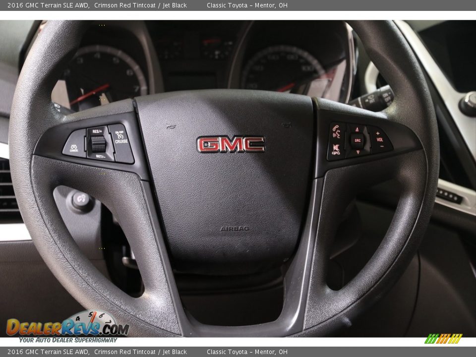 2016 GMC Terrain SLE AWD Crimson Red Tintcoat / Jet Black Photo #7