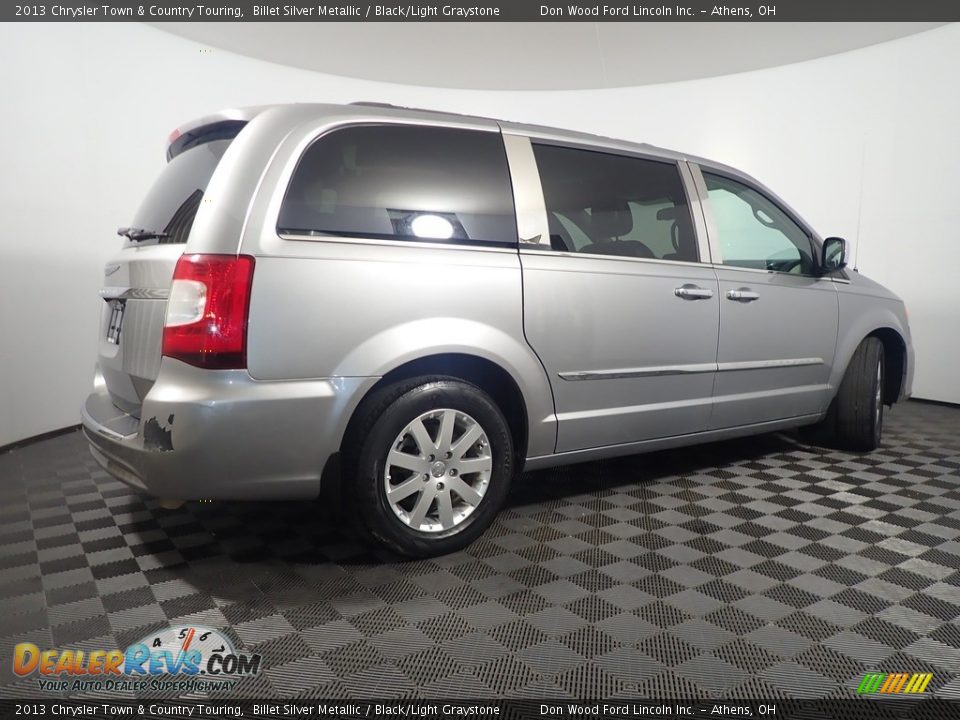 2013 Chrysler Town & Country Touring Billet Silver Metallic / Black/Light Graystone Photo #18