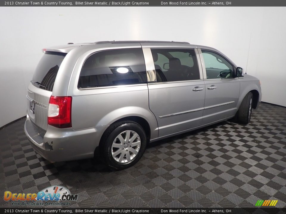 2013 Chrysler Town & Country Touring Billet Silver Metallic / Black/Light Graystone Photo #19