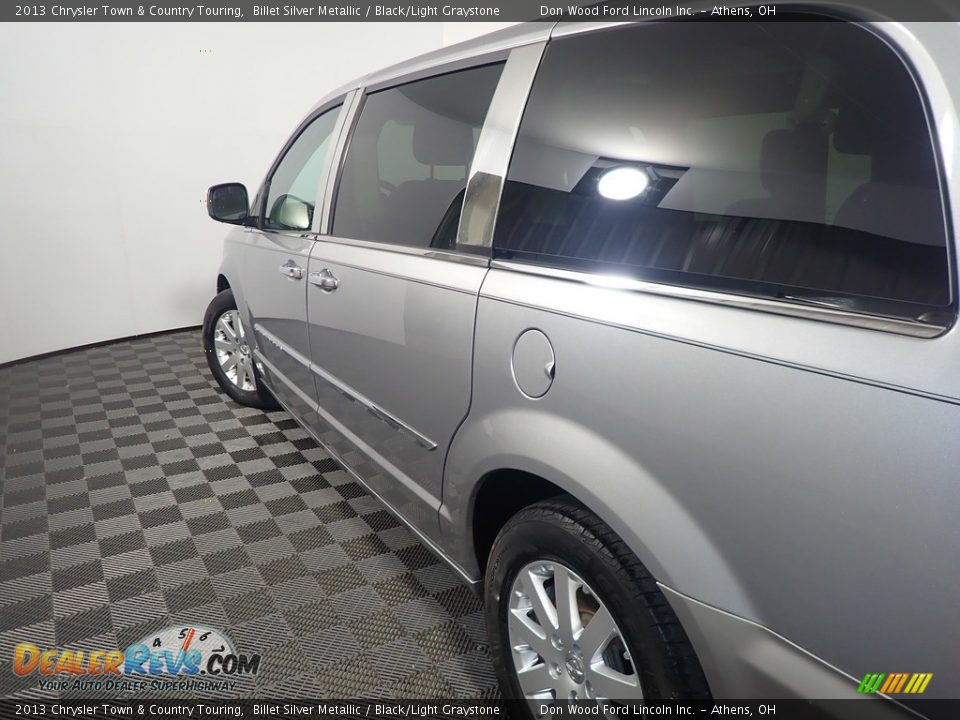 2013 Chrysler Town & Country Touring Billet Silver Metallic / Black/Light Graystone Photo #20