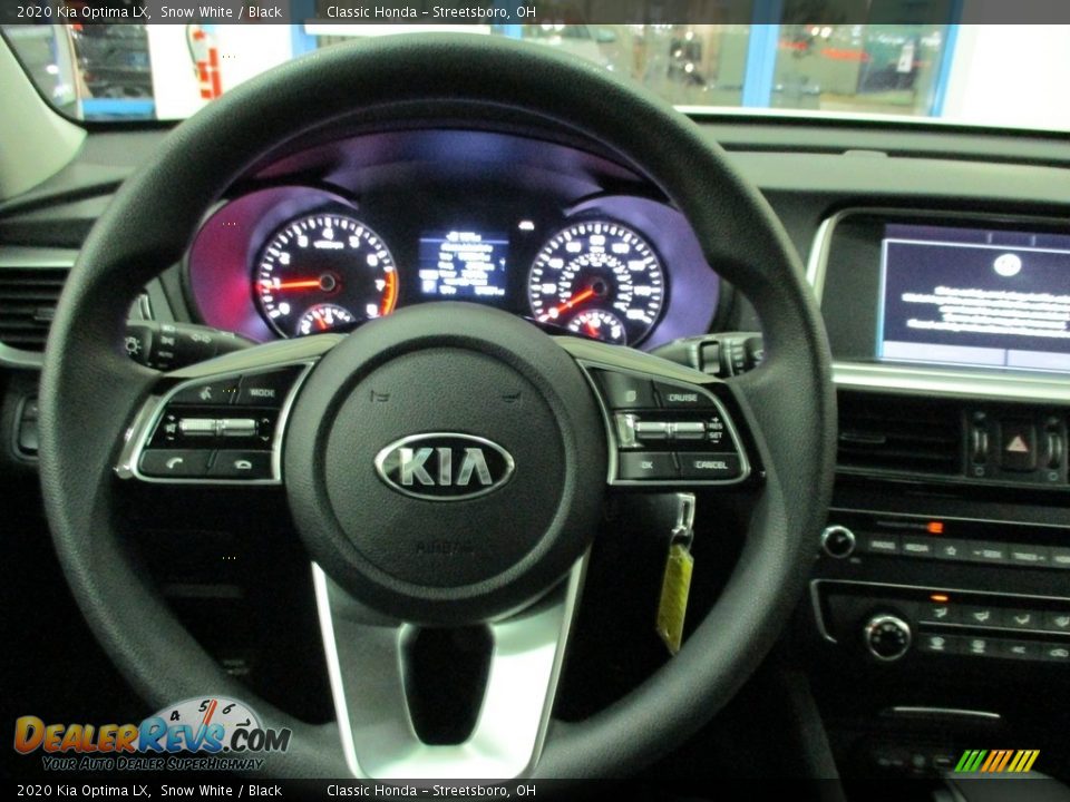 2020 Kia Optima LX Snow White / Black Photo #30