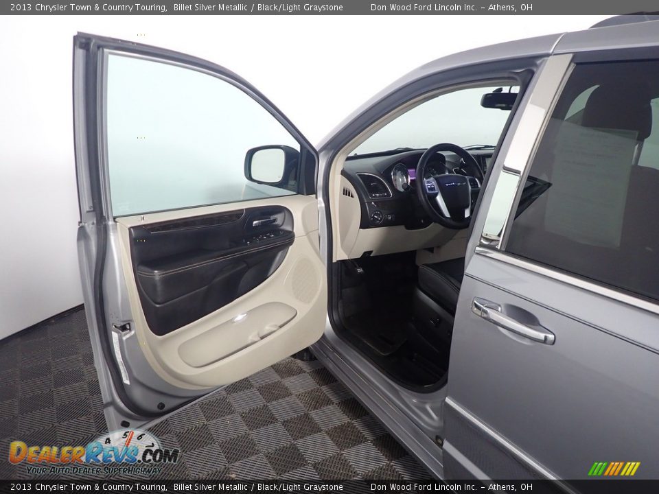 2013 Chrysler Town & Country Touring Billet Silver Metallic / Black/Light Graystone Photo #22