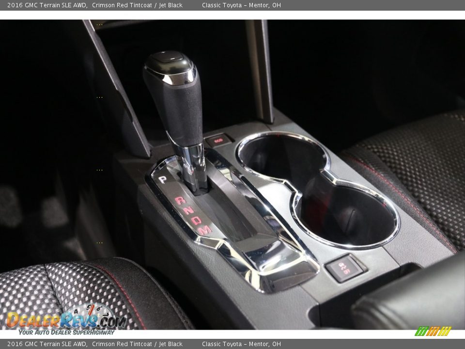 2016 GMC Terrain SLE AWD Crimson Red Tintcoat / Jet Black Photo #12