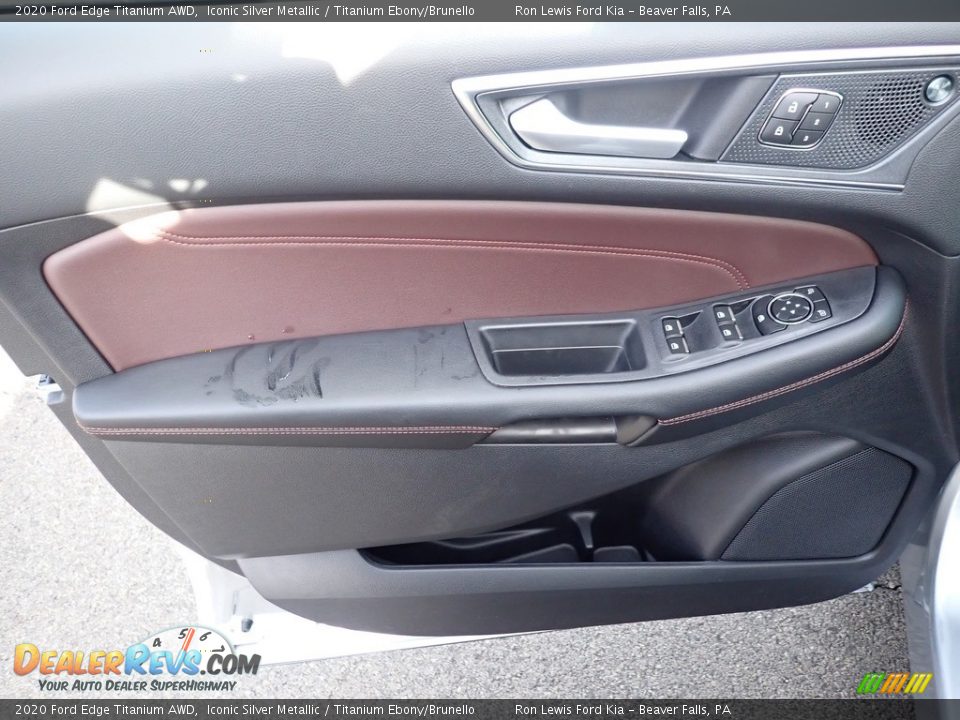 Door Panel of 2020 Ford Edge Titanium AWD Photo #15