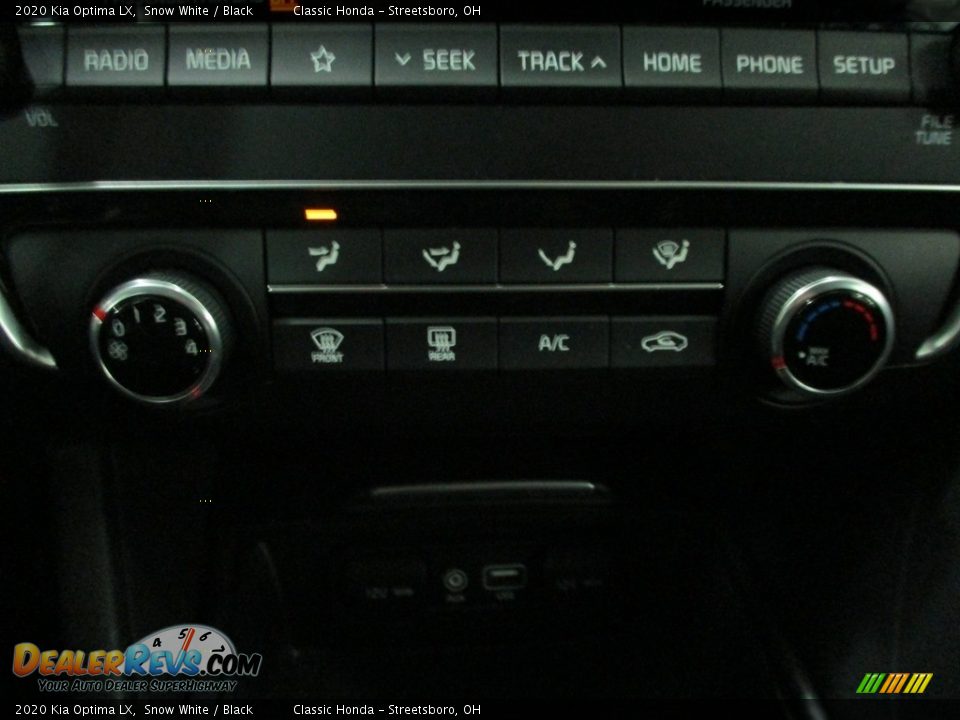 2020 Kia Optima LX Snow White / Black Photo #34