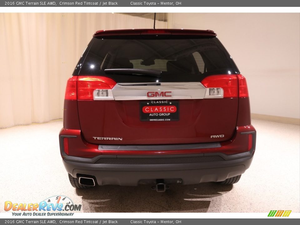 2016 GMC Terrain SLE AWD Crimson Red Tintcoat / Jet Black Photo #16
