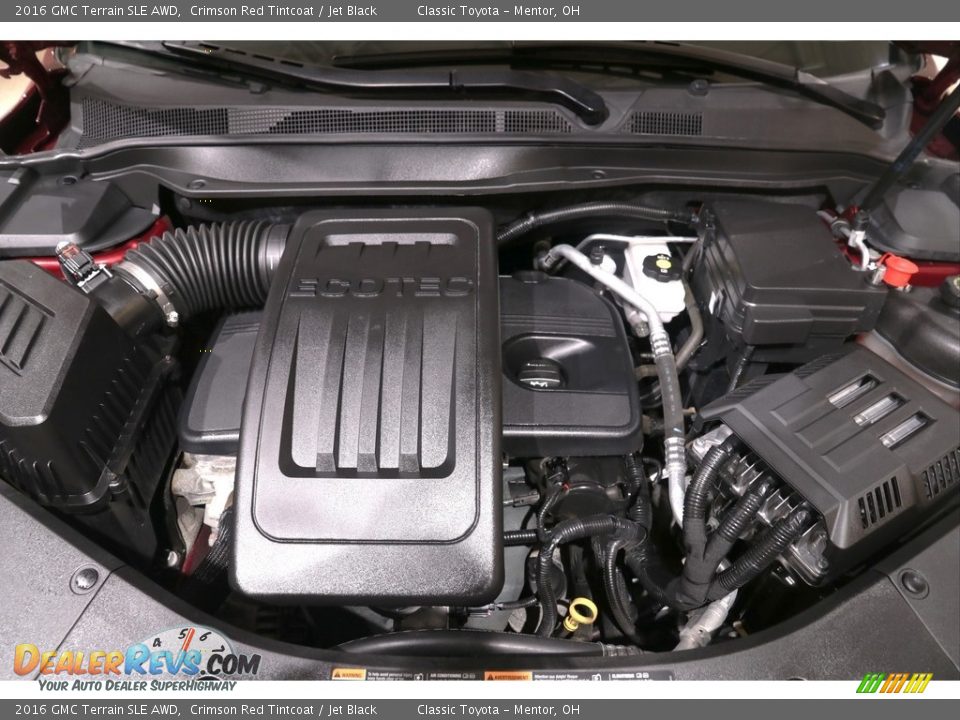 2016 GMC Terrain SLE AWD Crimson Red Tintcoat / Jet Black Photo #17