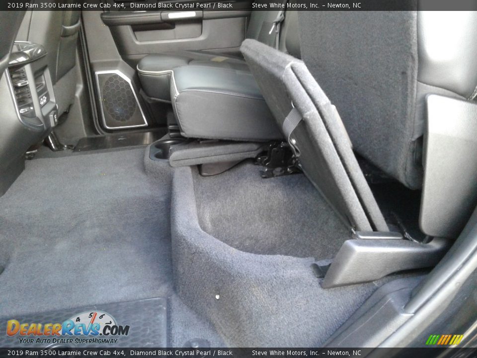 Rear Seat of 2019 Ram 3500 Laramie Crew Cab 4x4 Photo #15