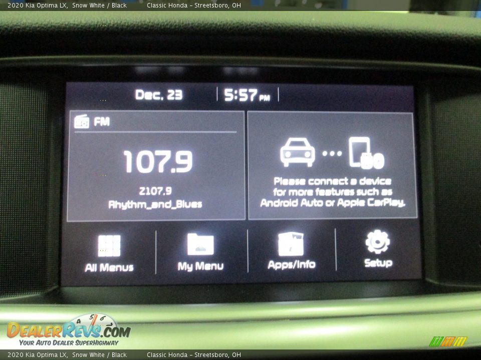 2020 Kia Optima LX Snow White / Black Photo #36