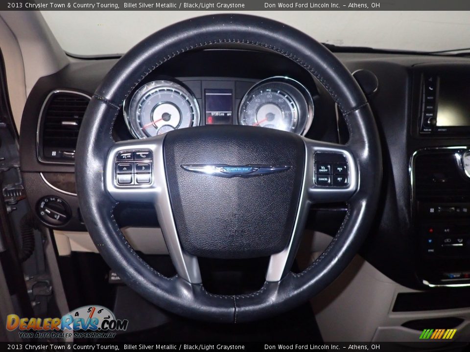 2013 Chrysler Town & Country Touring Billet Silver Metallic / Black/Light Graystone Photo #29