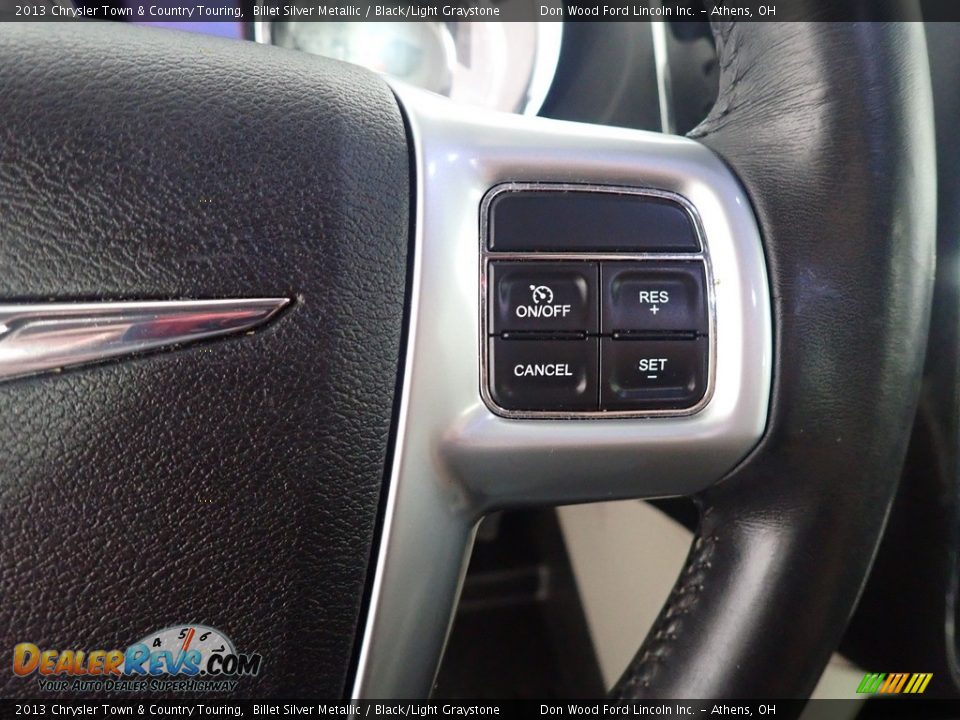 2013 Chrysler Town & Country Touring Billet Silver Metallic / Black/Light Graystone Photo #32