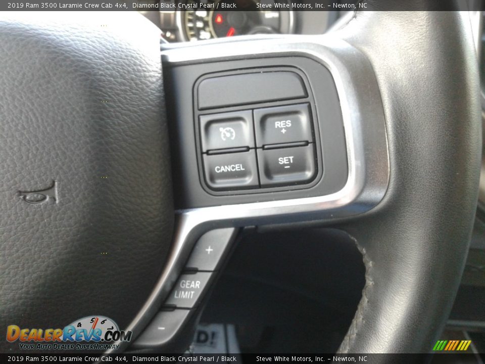 2019 Ram 3500 Laramie Crew Cab 4x4 Steering Wheel Photo #21