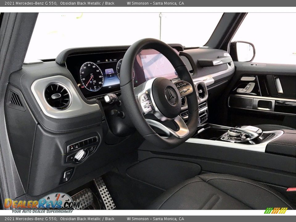 2021 Mercedes-Benz G 550 Obsidian Black Metallic / Black Photo #4