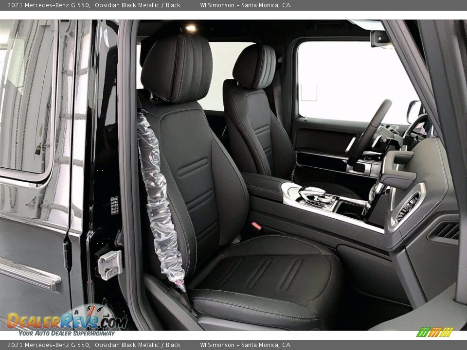 2021 Mercedes-Benz G 550 Obsidian Black Metallic / Black Photo #5