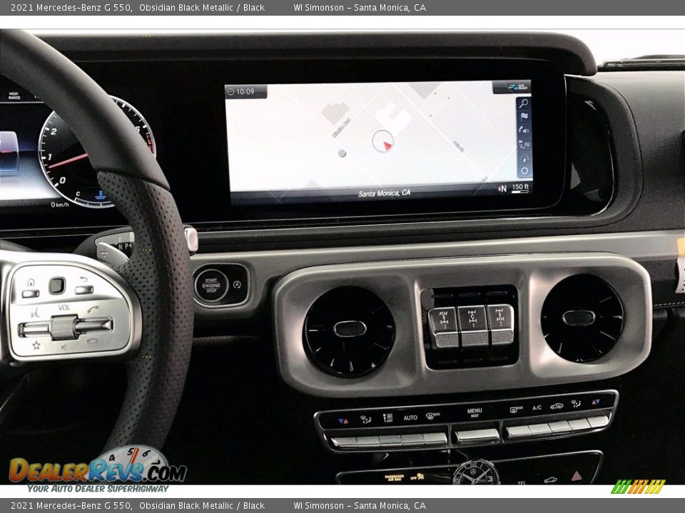 2021 Mercedes-Benz G 550 Obsidian Black Metallic / Black Photo #6