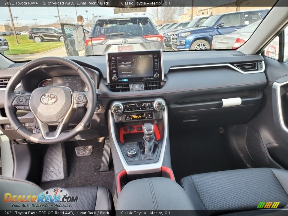 2021 Toyota RAV4 TRD Off-Road AWD Lunar Rock / Black Photo #4